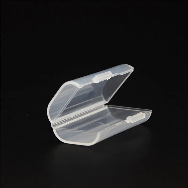 Battery Holder AAA Battery Box Durable Hard Plastic Transparent  Case Holder Battery Box  Battery Storage Case