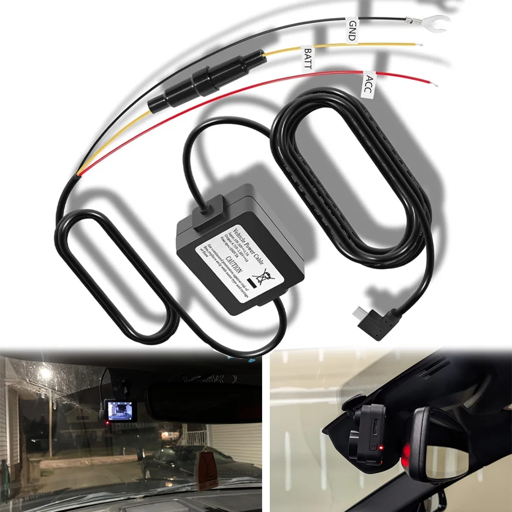 

010-12530-03 Parking Mode Cable for Garmin Dash Cams 45/46/47/55/56/57/65W/66W/67W, Dash Cam Mini/Mini 2 and Dash Cam Tandem
