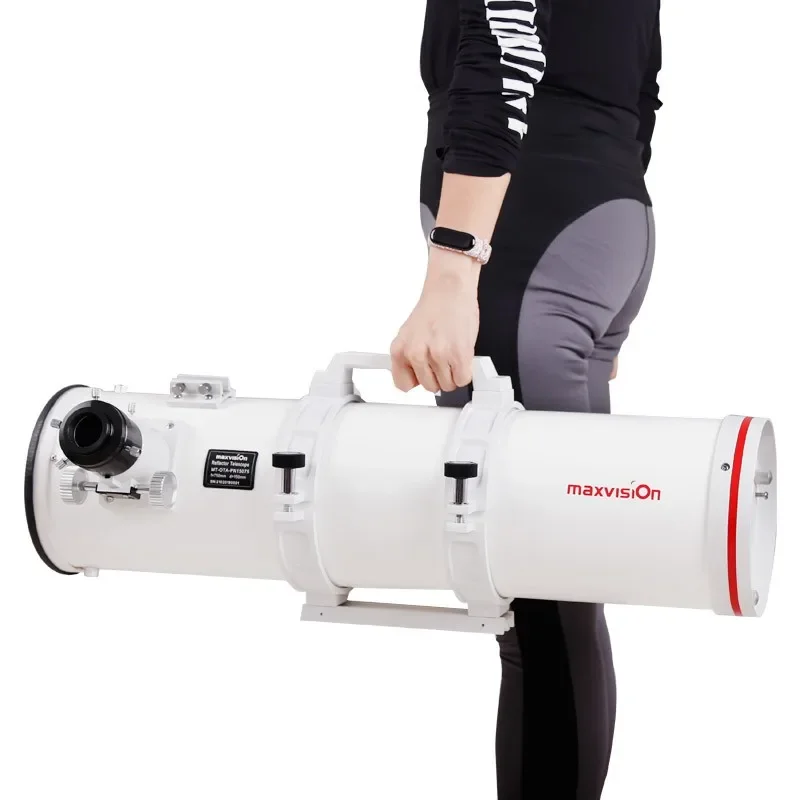 Maxvision 150/750 reflejo newtoniano parabólico telescopio astronómico profesional gran aumento observación de estrellas OTA