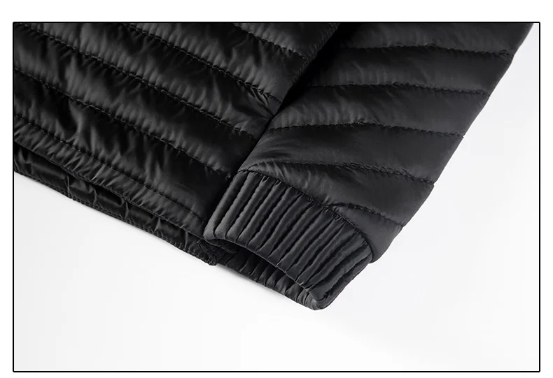Autumn Winter New Jacket Man Outdoor Camping Coat Ultralight Hiking Jackets Stand-up Collar Casual Waistcoat Brand Clothing