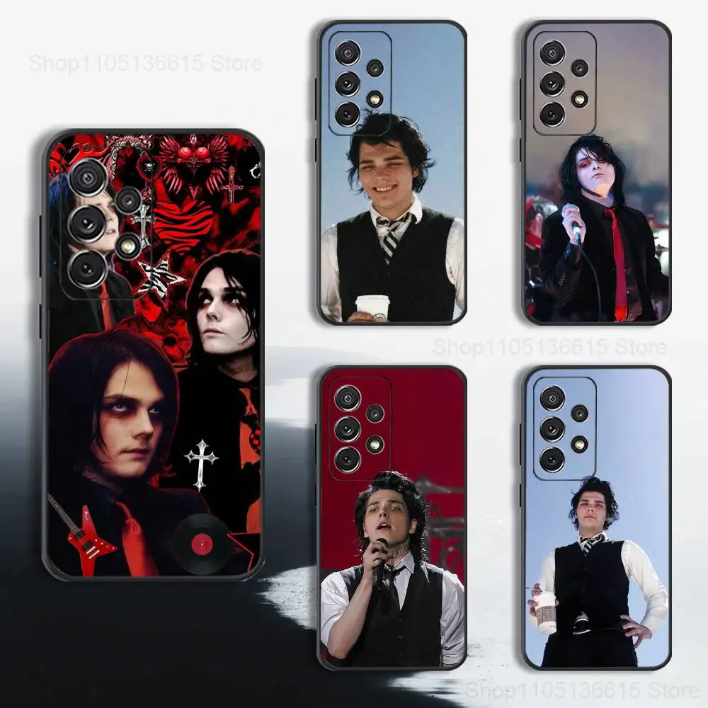 

Singer G-Gerard W-WAY Phone Case For Samsung S25,S24,S23,S22,S21,S20,S10,S9,Ultra,Plus,Lite,FE,Soft Silicone Black Cover