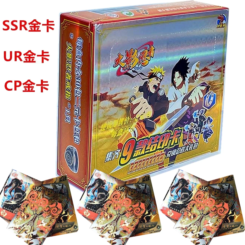 

Little Dinosaur NARUTO Collection Card For Children Nara Shikamaru Uchiha Sasuke Popular Anime Limited Game Card Christmas Gifts