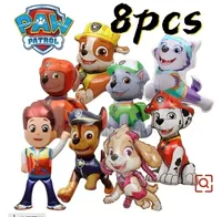 Cartoon Paw Patrol Ryder Birthday Decoration Aluminum Film Balloon Set Dog Chase Skye Marshall Party Supplies Children Toys