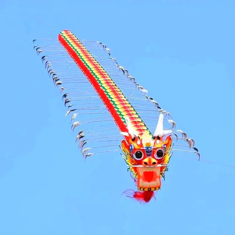 Cerf-volant Dragon Chinois Gonflable, Jouet Traditionnel, Jeu de Plein Air, pour Adulte, Professionnel, Livraison Gratuite