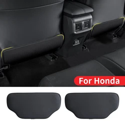 The rear seat anti-kick pad is suitable for  Honda Civic Accord Odyssey Elyson CRV HRV Pilot  internal modification accessories