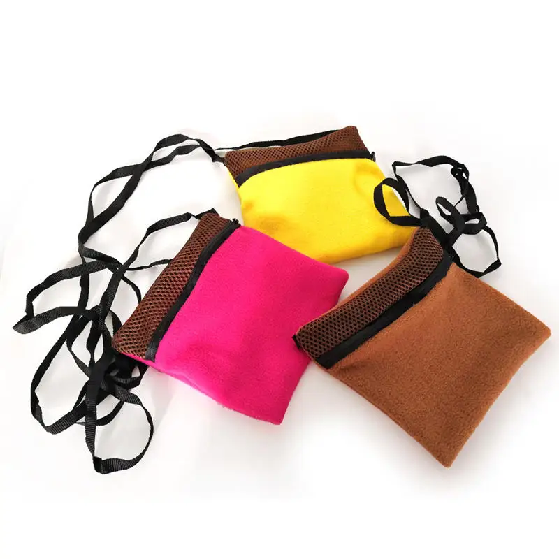 الصادرة كيس النوم حاملات الحيوانات الصغيرة الفئران الهامستر الناقل حقيبة السفر حمل الحقيبة تنفس حقيبة يد لشراعية السكر