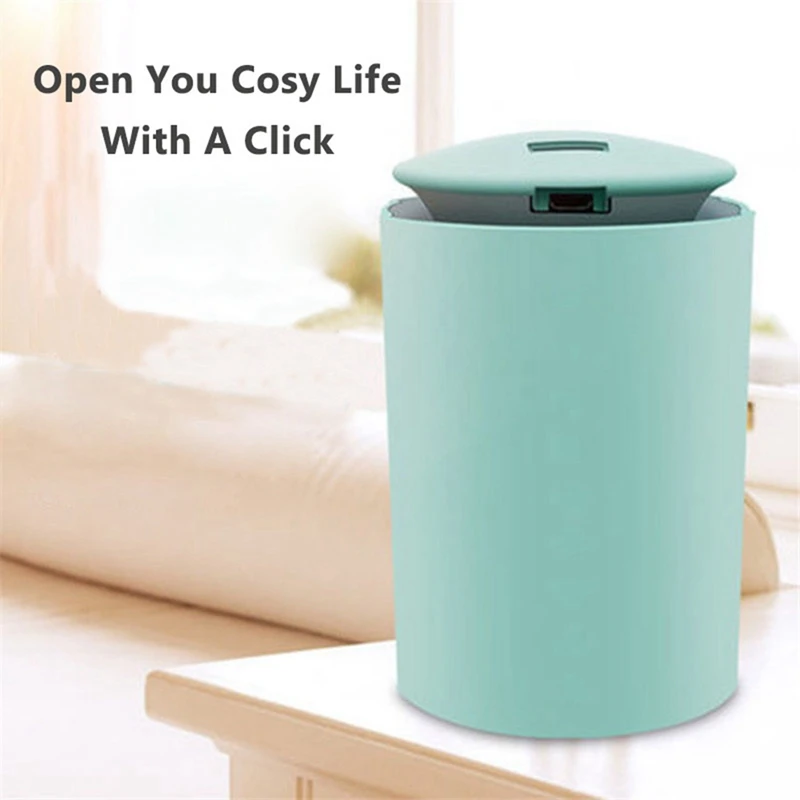 Aromatherapy Diffuser Mist Humidifier Diffuser With LED Light Quiet Car Humidifier Essential Oil Diffuser USB Powered