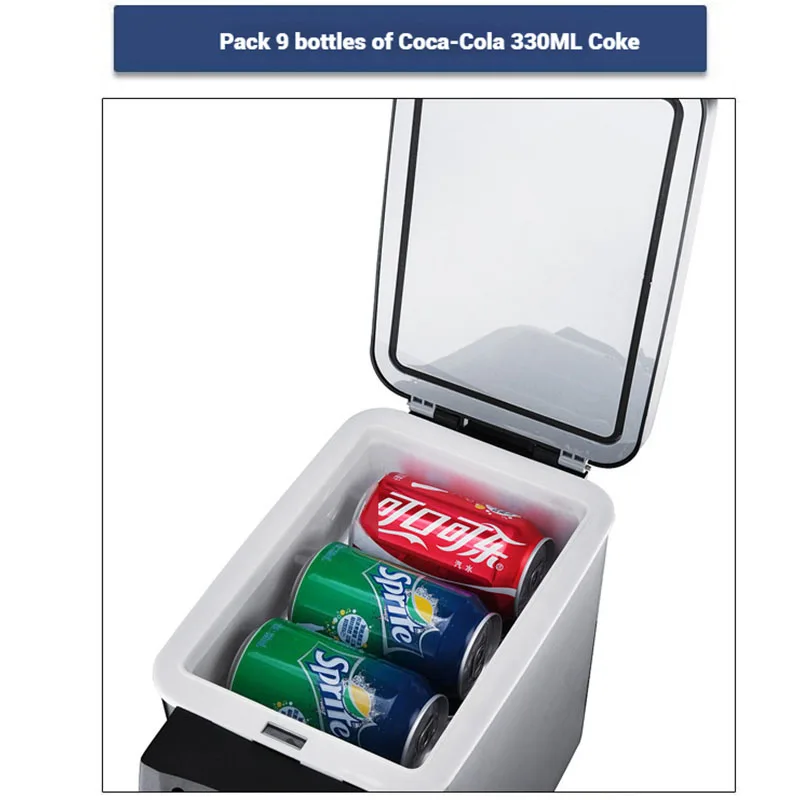 2025 6л 8л автомобильный холодильник небольшой дом кемпинг летние прохладные напитки замороженные холодные напитки 12 В автомобиль 24 В грузовик