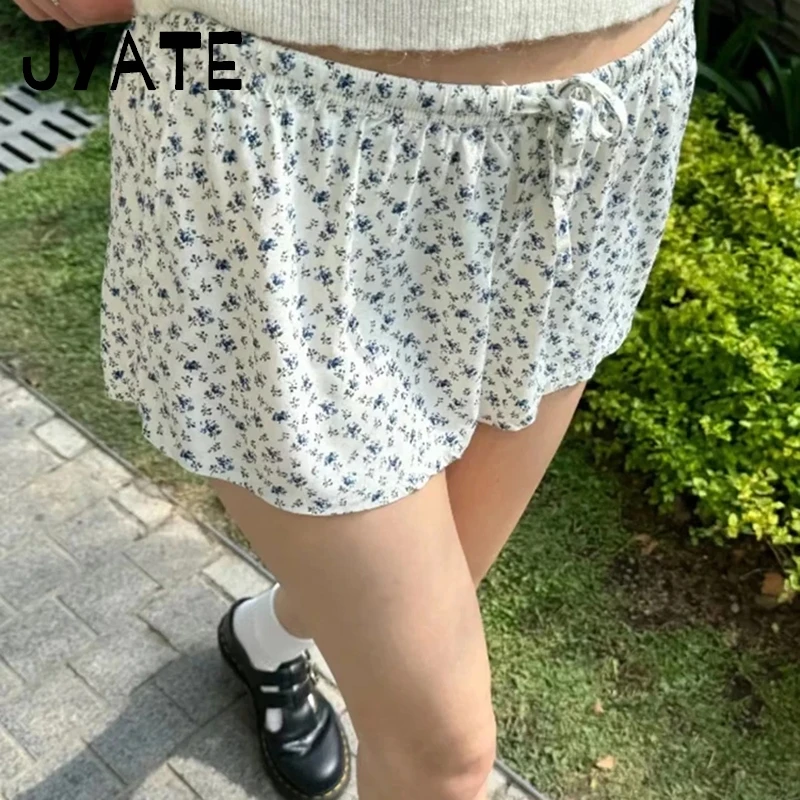 

Модные свободные прямые шорты на шнурке, женские летние новые повседневные домашние нижнее белье с высокой талией, винтажные шикарные короткие брюки в консервативном стиле