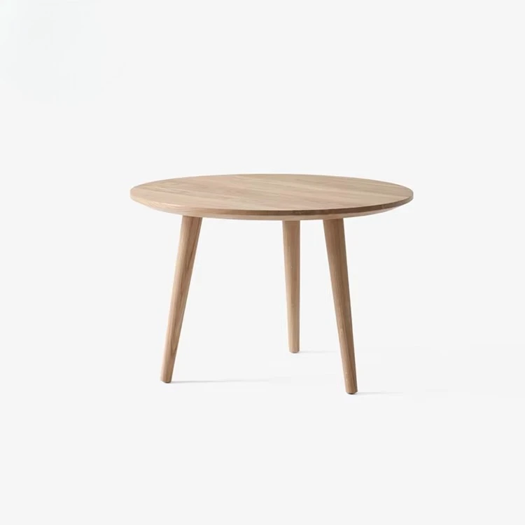 Oak Wood Simple Combination Hotel Center Tables Elegant Indoor Coffee Table for Home Furniture
