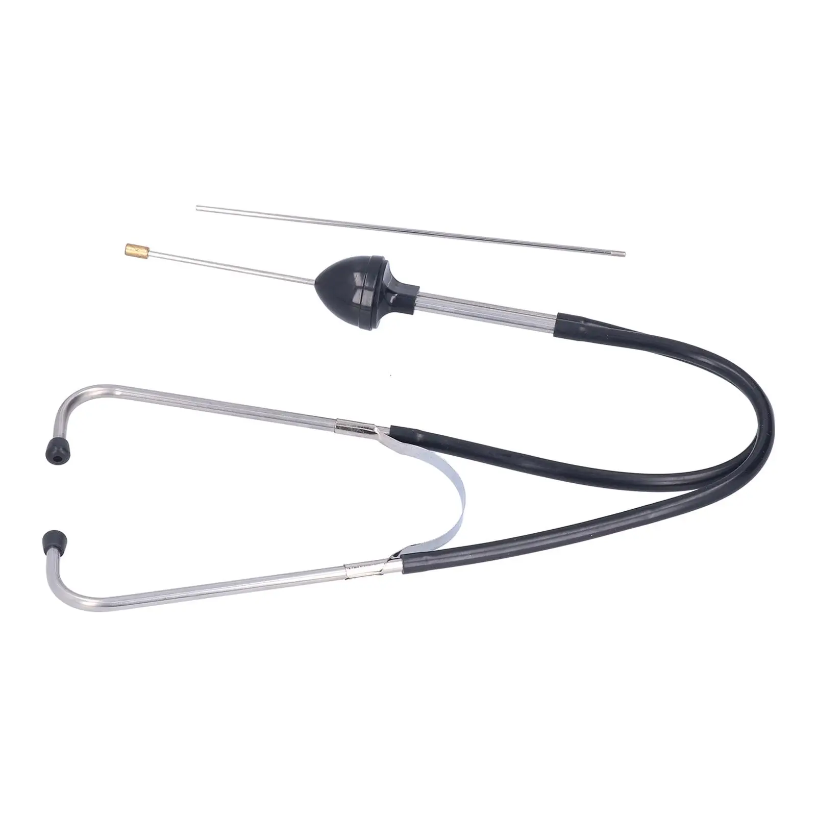 Steel Mechanics Stethoscope for Engine Noise Diagnosis   Universal Hearing Tool for Car Truck (PVC Hose)