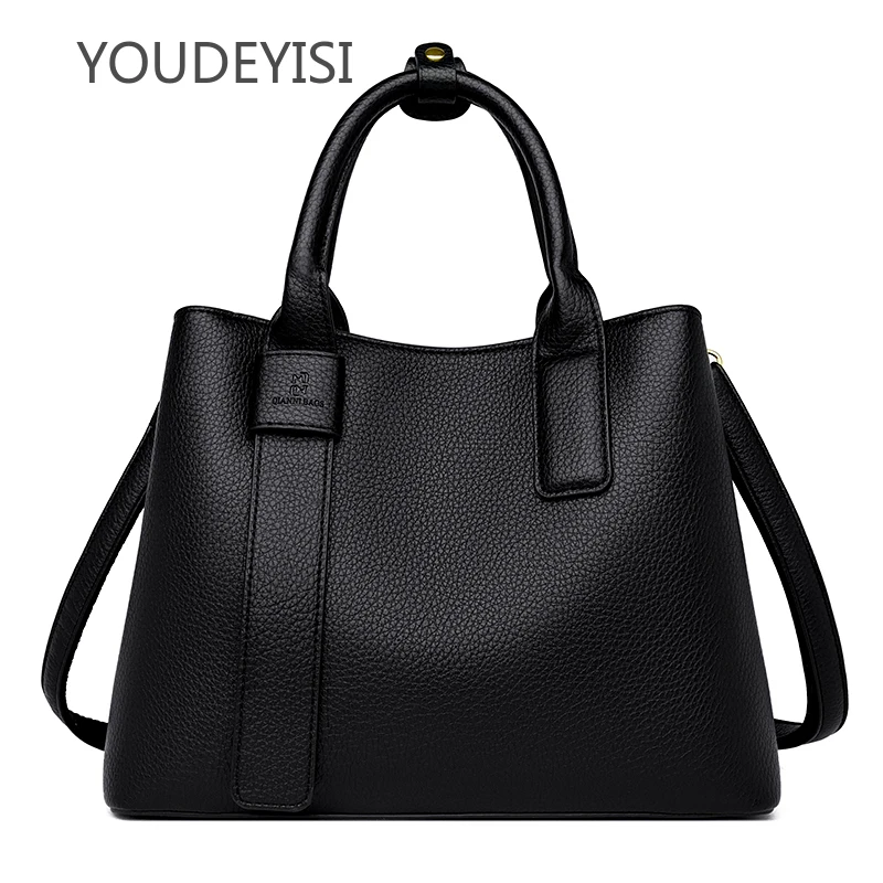 YOUDEYISI Business Handbags For Women Luxury Designer Handbag Pure Color Big Capacity Shoulder Bags Branded Top-handle Tote