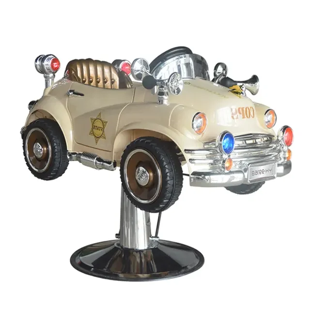 

Children's Hair Cutting Seat Cartoon Car Hairdressing Chair With Mp3 Child Seat Cushion For Children