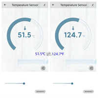 AIAI Tuya Wifi Temperature And Humidity Sensor External Probe Digital LCD Display Indoor Thermometer Hygrometer