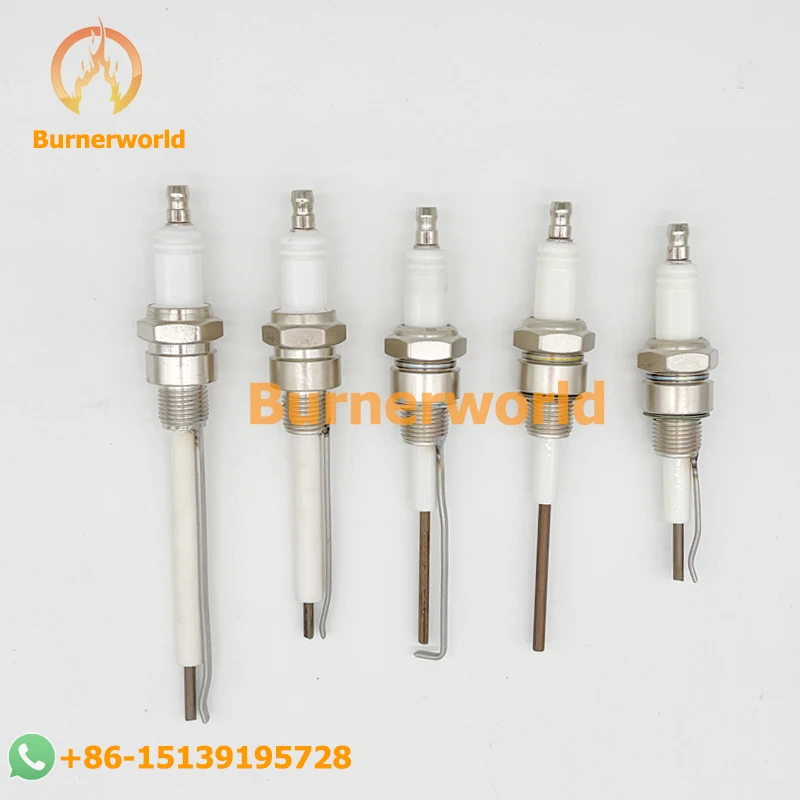 13047 Ceramic electrode Burner ignitor 10019728 M14/1.25 industrial Spark plug 23045 ceramica ignitor G1/2 Burner electrodes