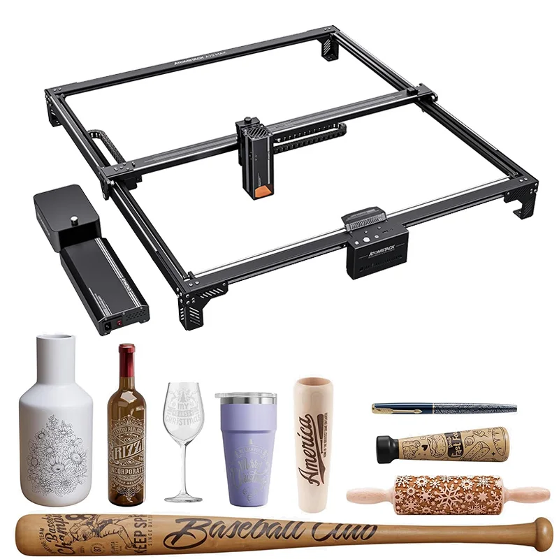 

ATOMSTACK A70 MAX 70W Desktop Diode Laser Engraver Auto Focus Metal Acrylic Wood Cutting Engraving Machine 850*800mm Large Area