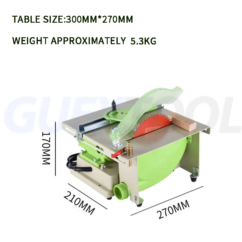 High Power Table Grinder Small Jade Polishing Machine Jade Carving Machine Cutting Machine Polishing Machine Tool 1380W Saw