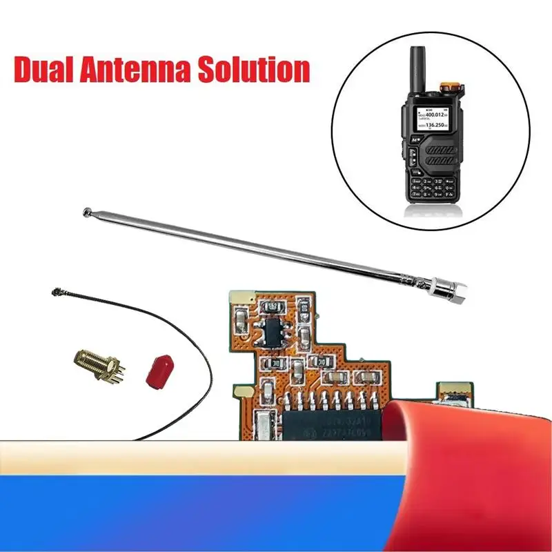 

SI4732 V5.0 FPC модуль + чип 2 м + антенна для Quansheng UVK5 UVK6 коротковолновый полнодиапазонный/однополосный прием-X62A