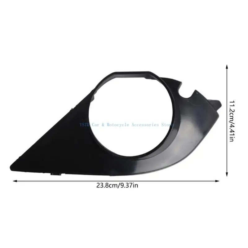 L5BC Foglight Grille Cover Untuk E60 E61 Fog Lamp Bumper Frame Grille Cover Insert Trim