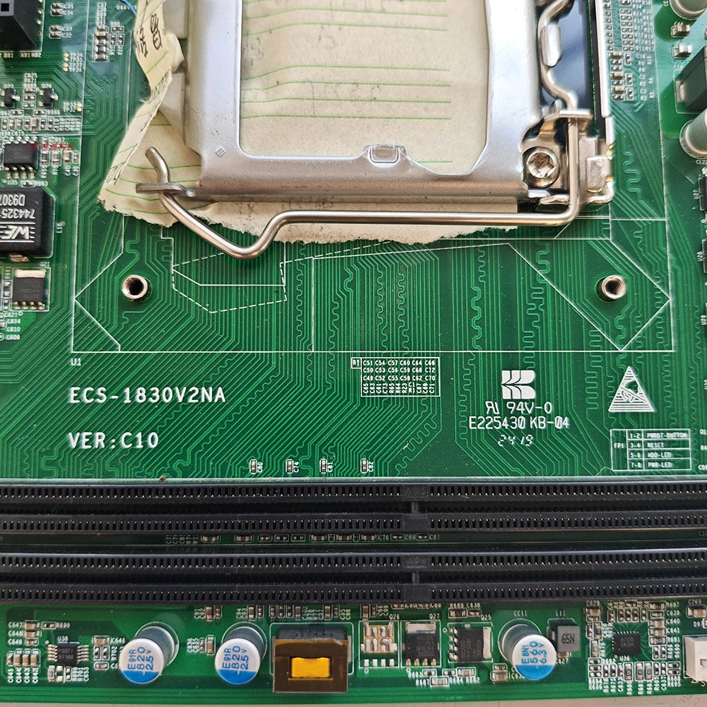 Industrial Control Computer Motherboard ECS-1830V2NA VER: C10