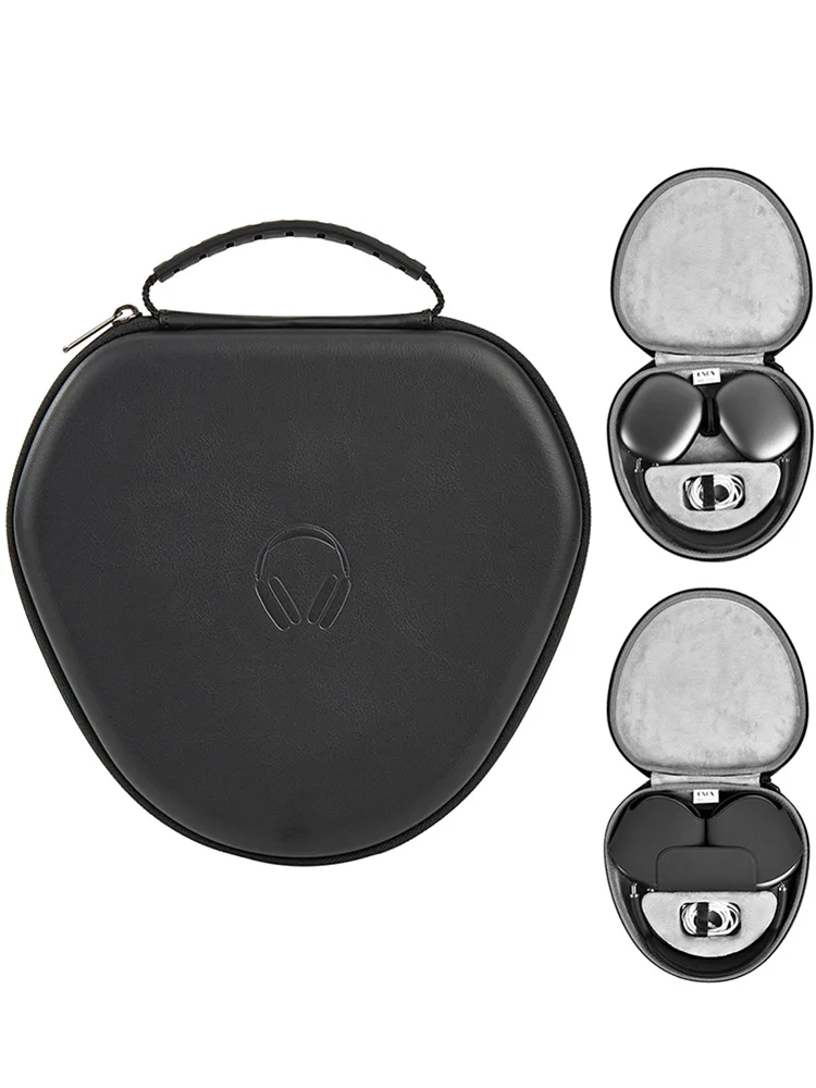 NONE Le plus récent étui intelligent pour Airpods Max avec veille automatique coque rigide EVA étanche antichoc Portable sac de transport organiser pochette 3