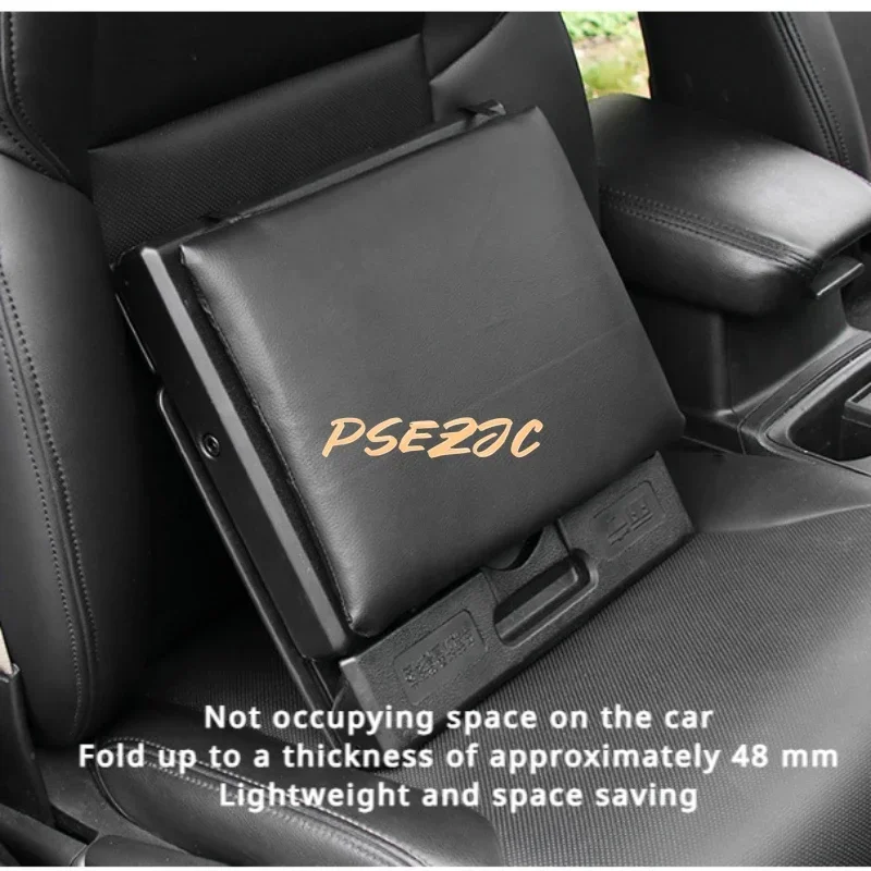 Automotive Universal Portable Travel Footstool Long-distance Travel Footrest with Foot Pedal Small Stool