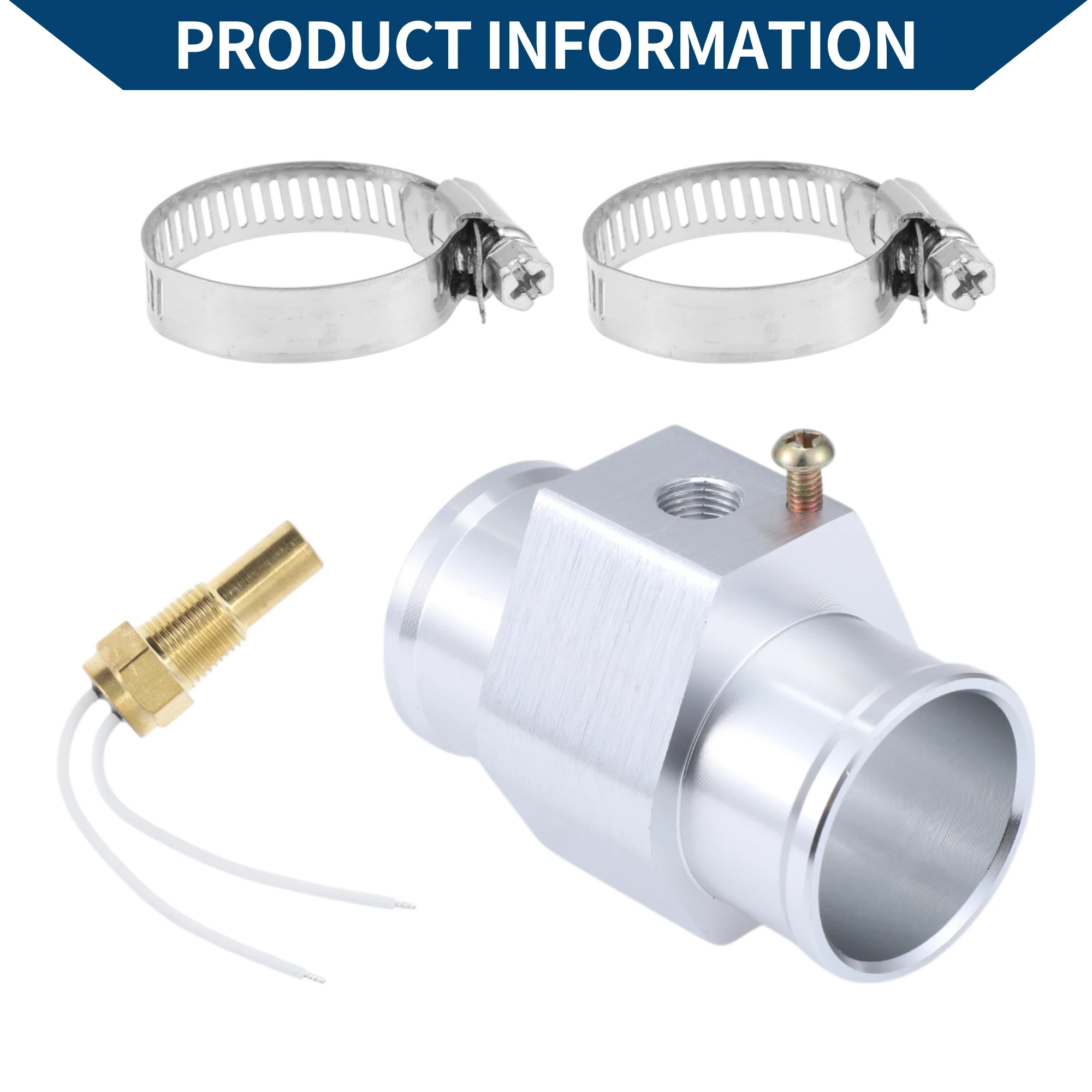 UXCELL Kit de sensor de temperatura del agua 1/8 "NPT 1,34" 200'F encendido - 185'F apagado enfriamiento automático del radiador
