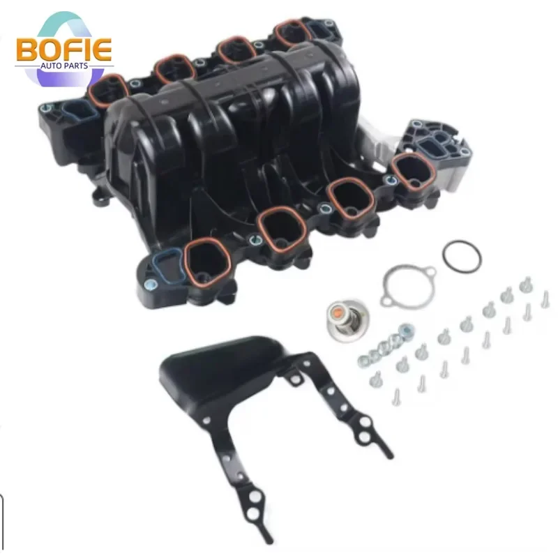 OEM 1W7Z9424AB 3W7Z9424AA  3W7Z9424AD Engine Intake Manifold For Ford Crown Victoria V8 4.6L Mustang Explorer with Gaskets