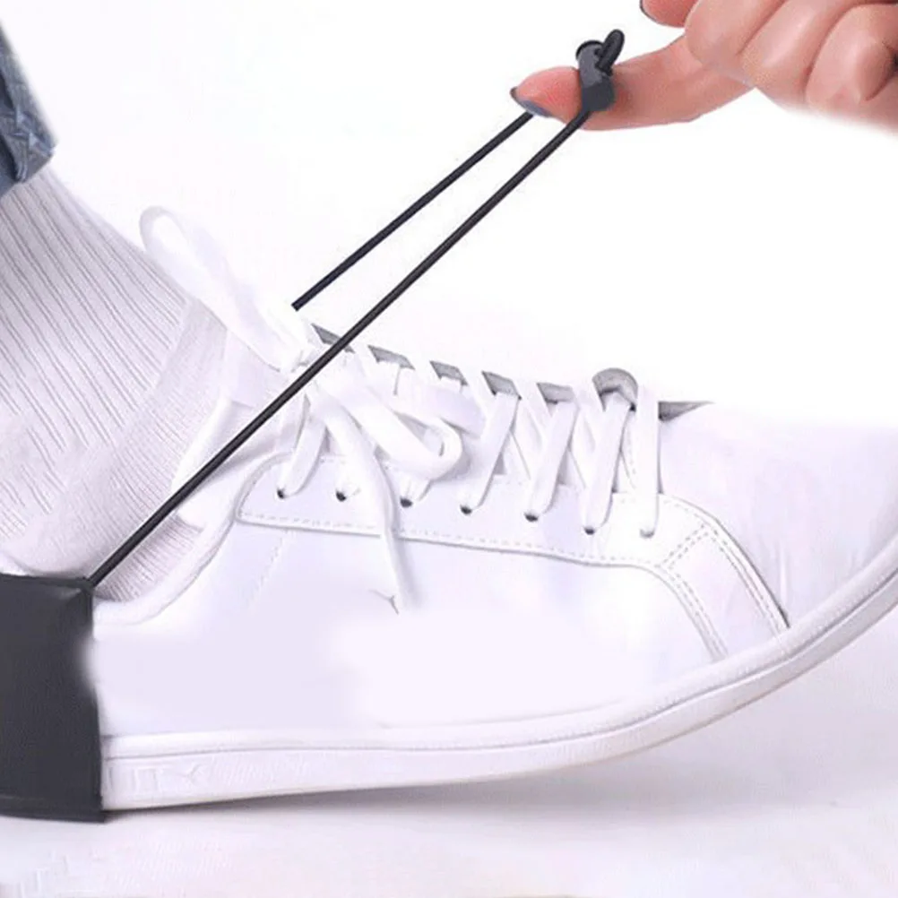 

2pcs Reusable Heel Protectors Driving Shoes Wear Resistant Black Shoe Covers for Heels Under 8cm Simple Design Easy Men