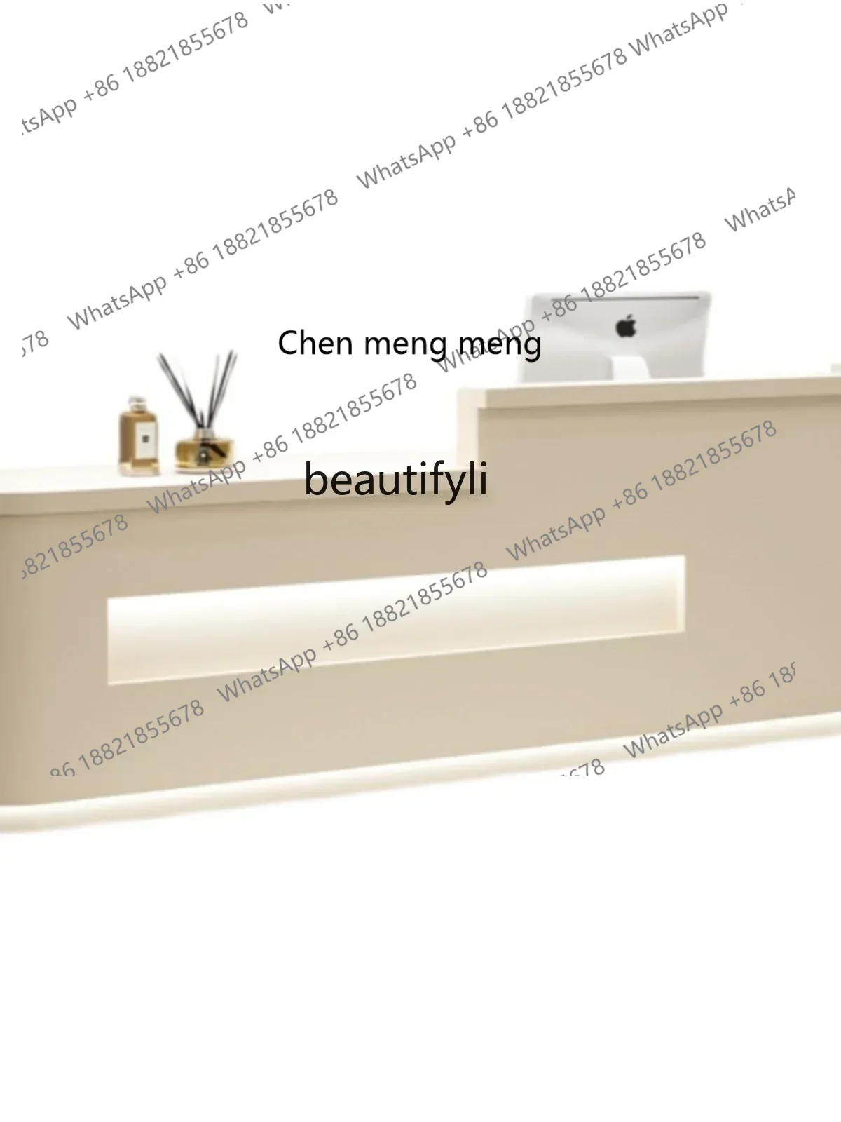 SS Simple Modern Clothing Store Cashier Shop Small Bar Beauty Salon Exhibition Hall Reception Desk7486