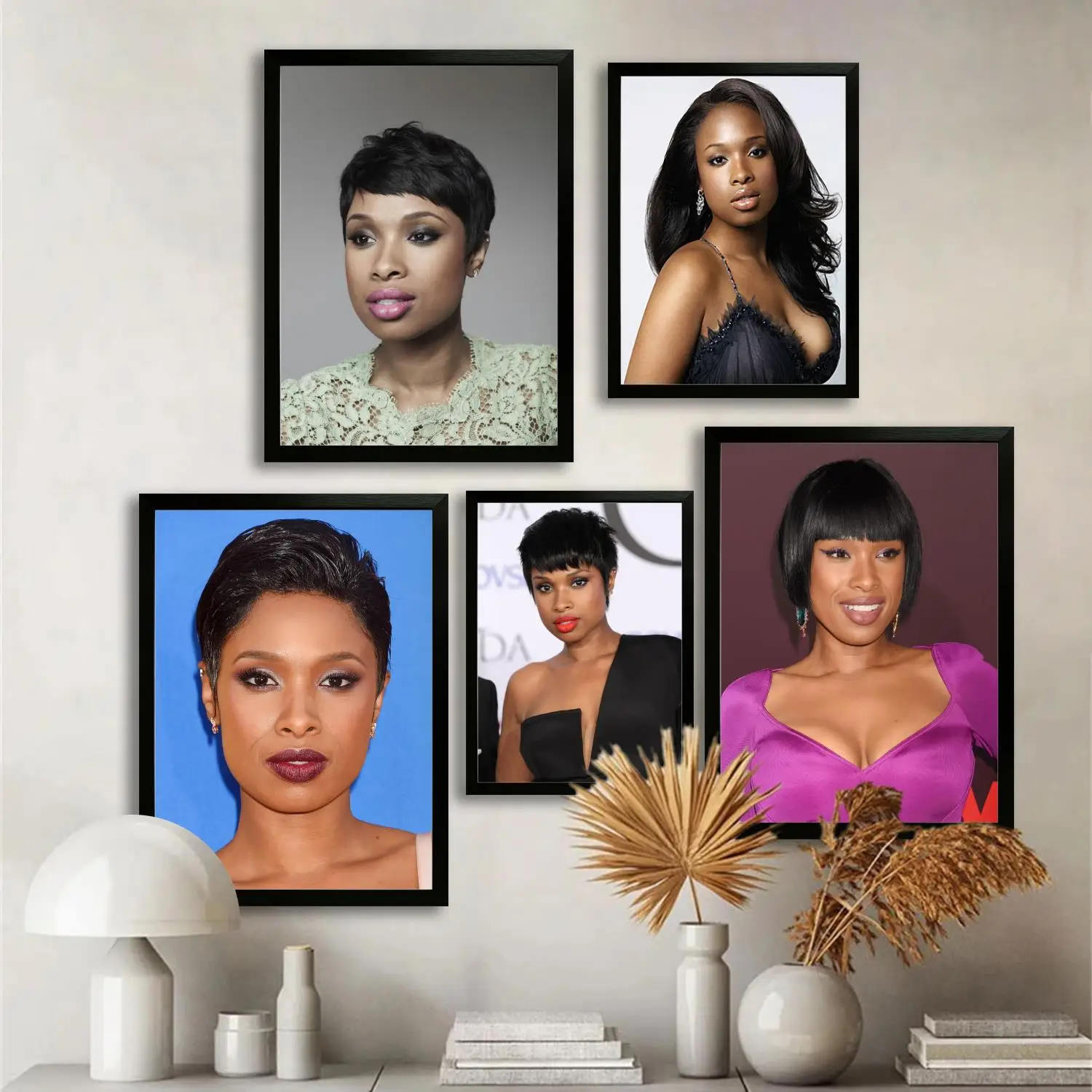 Jennifer Hudson Canvas Art Poster and Wall Art, Picture Print, Modern Family, Bedroom Decor, Posters,Decorative painting