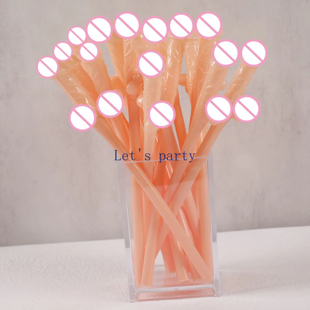 Bachelorette Party Penis Straws for Fun Celebrations