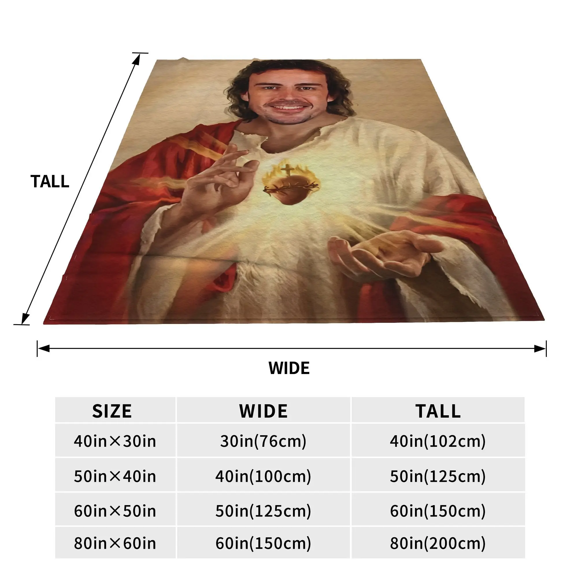 بطانية Fernandos Alonsos Saint ذات جودة عالية، بطانية رمي ناعمة، مفرش سرير جمالي للأطفال في الهواء الطلق #5