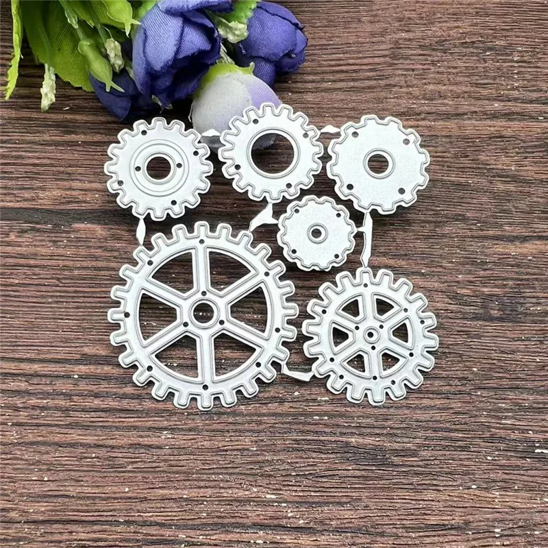 Puzzle tłoczone biegów szablon do cięcia stali węglowej umiera Album na zdjęcia DIY do scrapbookingu wytłaczania papieru robienie kartek