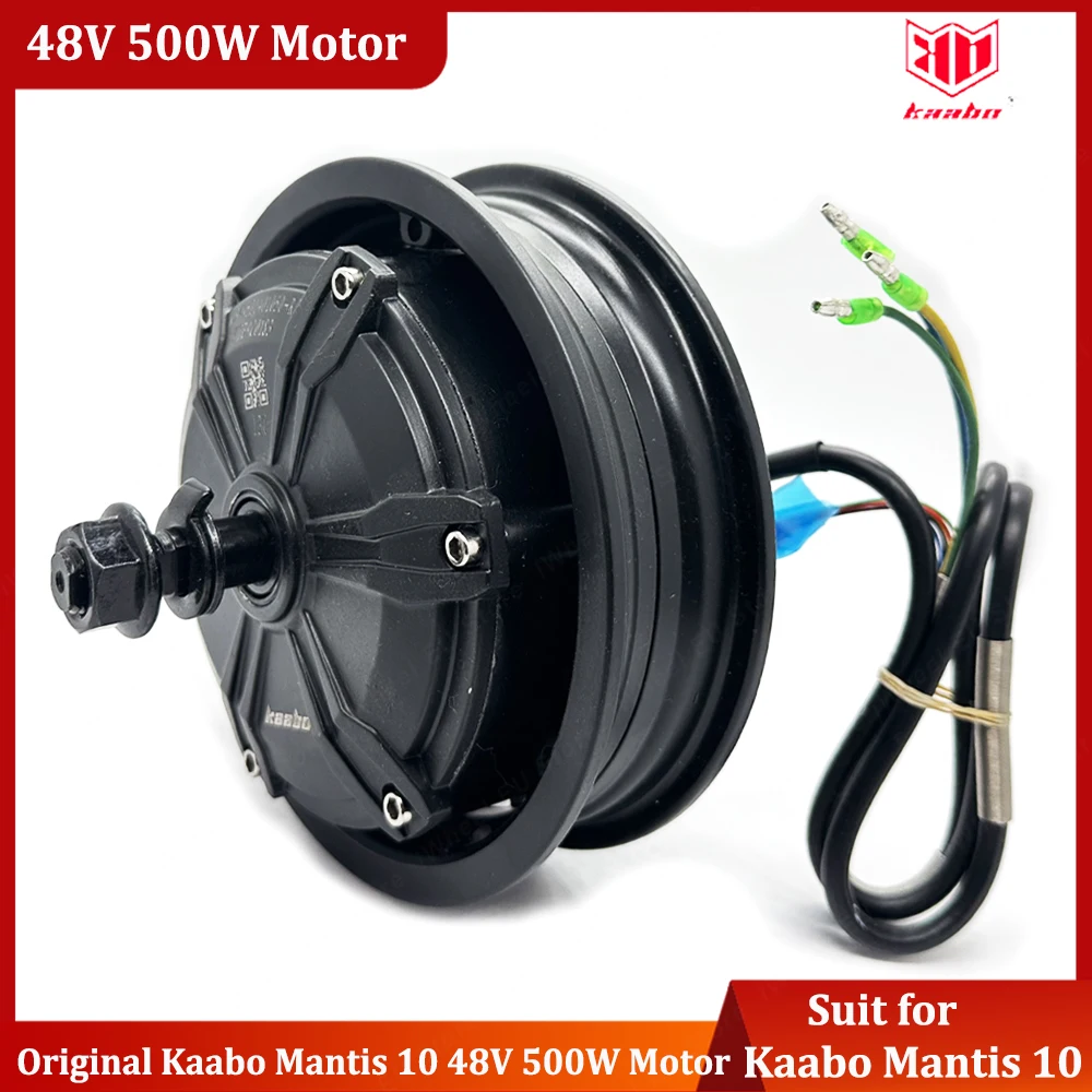 Original Kaabo Mantis 10 Motor 48V 500W Upgrade Motor 48V 500W Motor for Kaabo Mantis 10 Scooter Brushless Motor