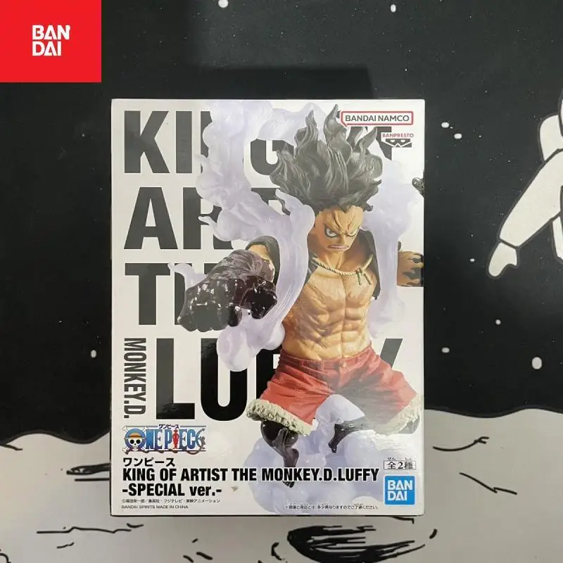

Оригинальная фигурка Bandai Banpresto One Piece Monkey D Luffy, модель аниме Gear 4, Wano Country Boundman Snakeman, натуральная кукла, игрушка