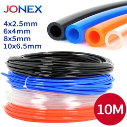 10Meters 4mm 6mm 8mm 10mm Air Hose Pneumatic Tube Pipe Pu Hoses for Compressor Black Blue Orange Transparent Polyurethane Tubin