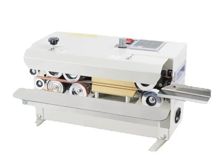 

Small automatic sealing machine Plastic Bag Food aluminum foil bag Snacks tea Continuous sealing Packing machine FR-550
