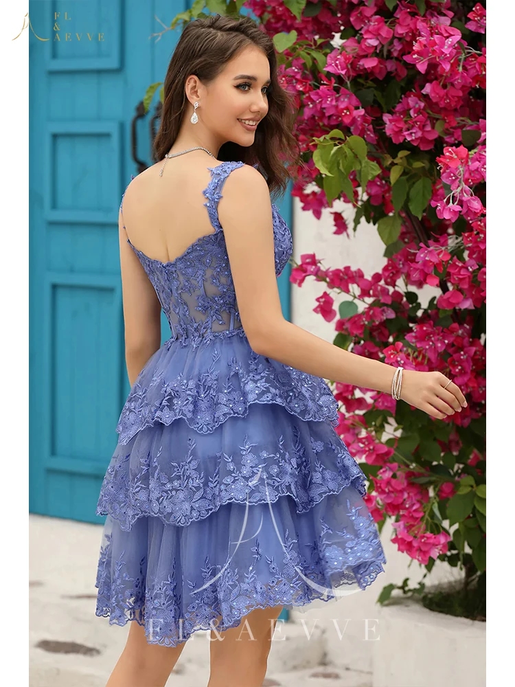 Royal Blue Mini Prom Dresses Embroidery Lace Sexy Off The Shoulder Evening Party Dress Sweetheart Homecoming Gown Robe