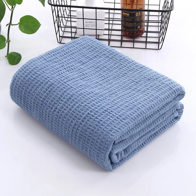 Waffle Towel for Women and Men, 100 Cotton, Luxury, Large Bathroom for Adults, 105*150 cm