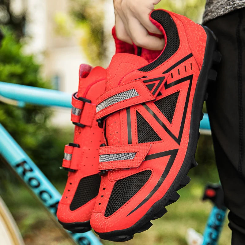 

Professional Men's Road Bike Shoes Big Size 46 Breathable Mtb Cycling Shoes Man Trainers Non-slip Lightweight Racing Bike Shoes