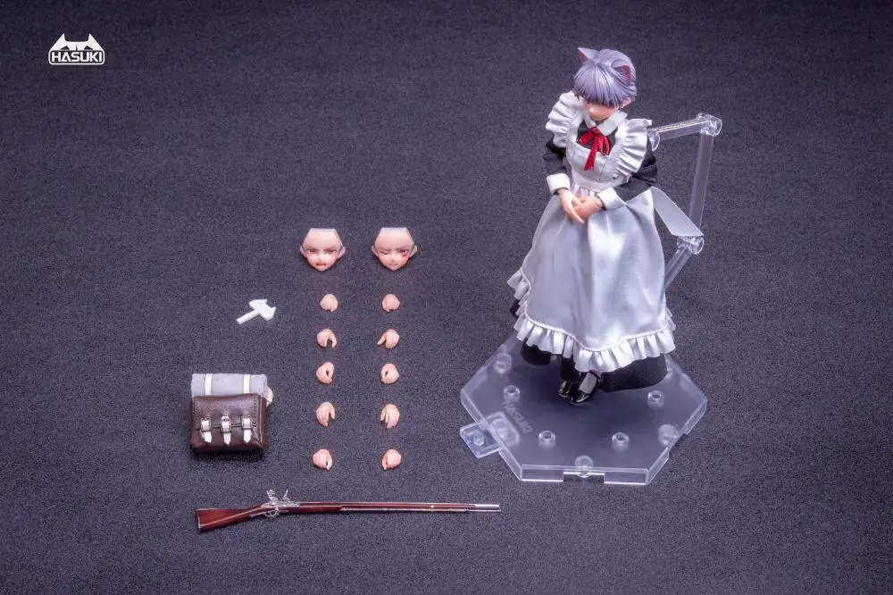 

【In Stock】HASUKI Divine Cat Beat PA010 Musketeer Fikiko 1/12 Movable Humanoid Doll Animation Model Toy Collection Gift