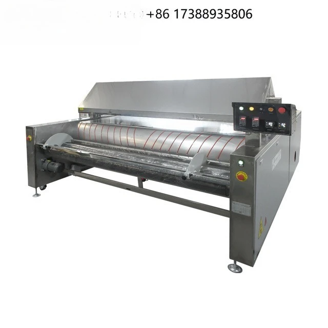 High Quality Commercial Use Full Automatic  Fabric Steam Shrinking Machine fabric Preshrinking Machine Sponging Machine