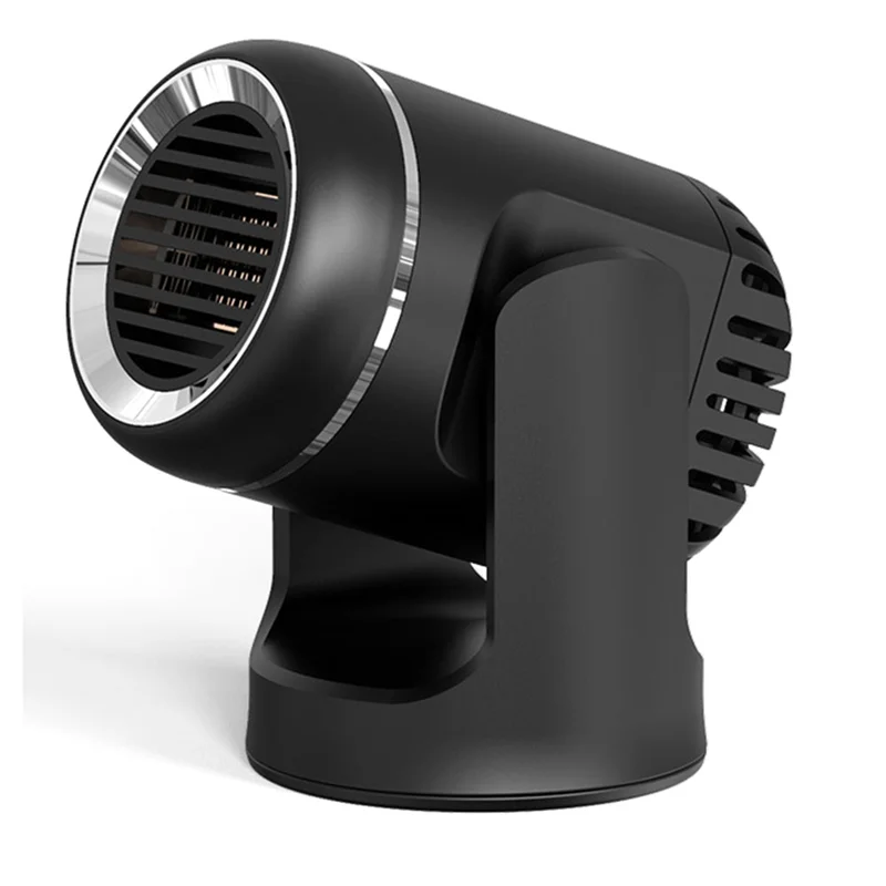 

Car Glass Defogger Car Heater Car Defroster 12V Quick Heat Cold Heater Hairdryer Heater Electric Heater Black