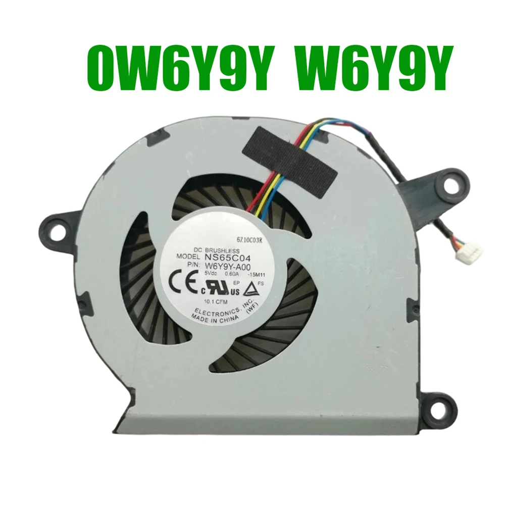 For DELL For OptiPlex 3050 All-In-One W18B001 0W6Y9Y W6Y9Y-A00 NS65C04-15M11 5VDC 0.60A Cooling Fan