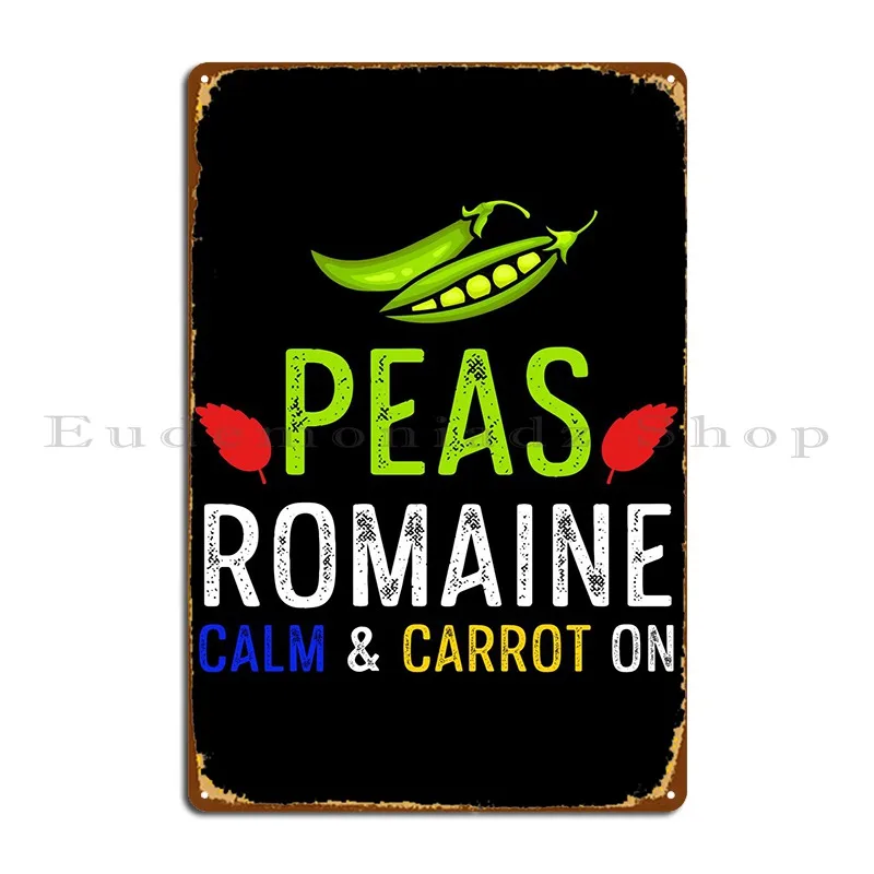 Romaine Lettuce Metal Sign Plaques Garage Cinema Club Custom Cinema Tin Sign Poster