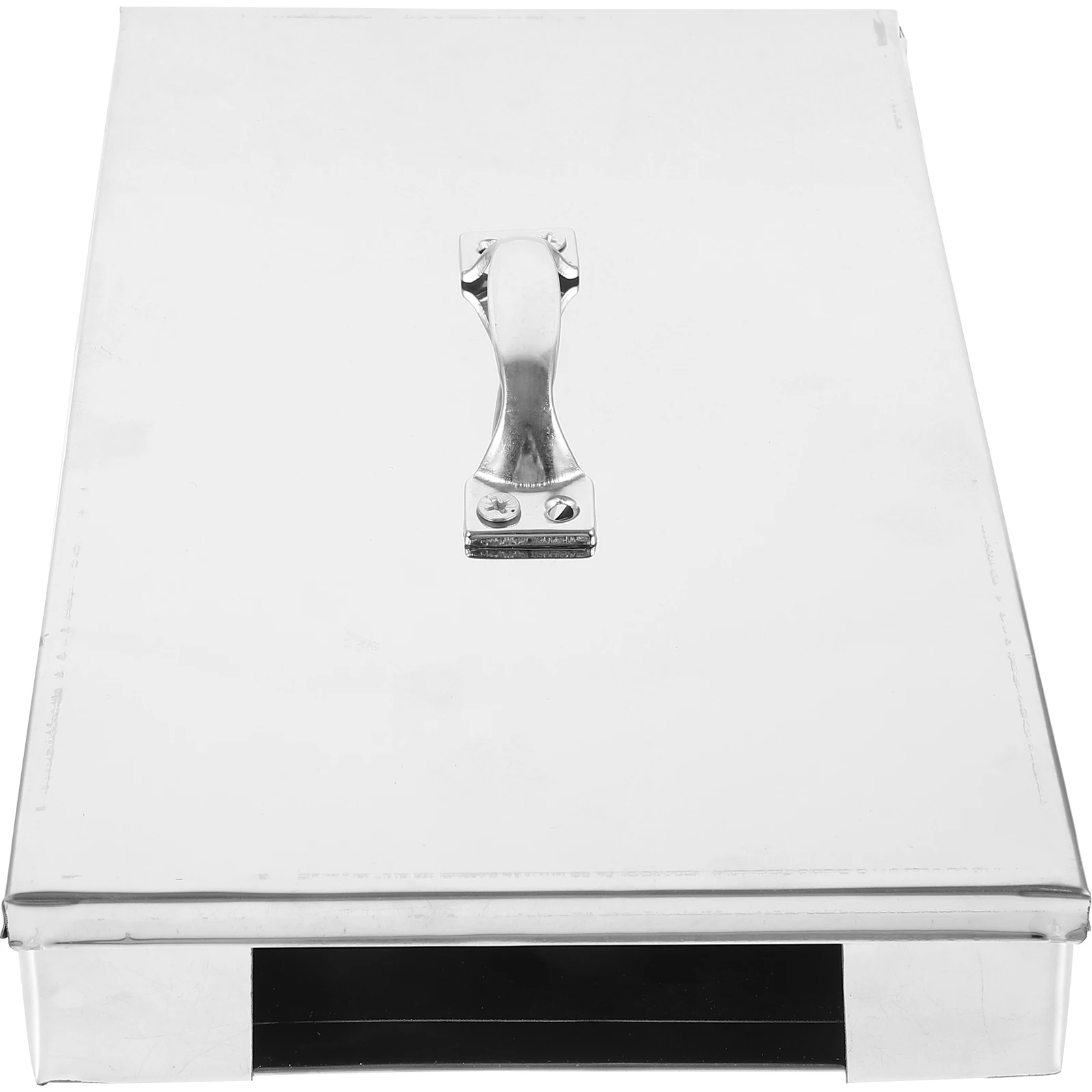 

Stainless Steel Paper Box 16x25 Lid for Tanghulu Making Kitchen Tanghulu Rice Paper Holder Container Metal Storage Case
