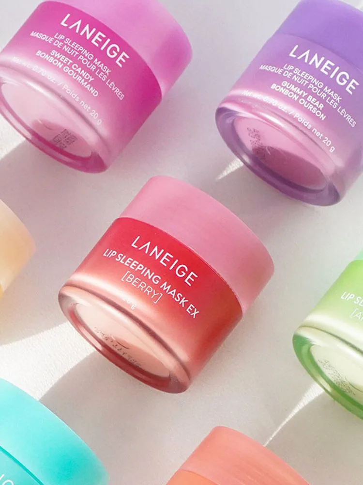 Laneige Lip Masker Jelly Slaap Lippenbalsem Nacht Reparatie Hydraterende Behandeling 4*8g Set Hydraterende Lichte Voeding Kerstcadeaus - afbeelding 2