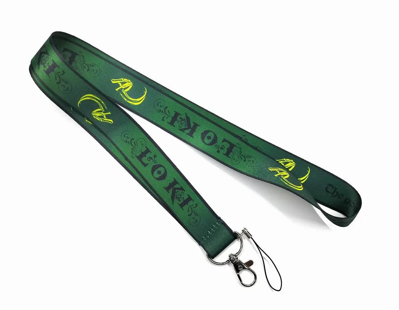 Disney Loki  Creative Lanyard Badge ID Lanyards Mobile Phone Rope Key Lanyard Neck Straps Accessories Key Ring Holder Jewelry