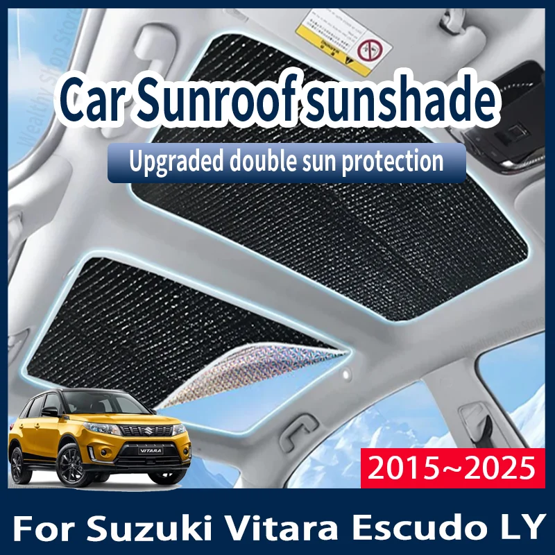 For Suzuki Vitara Escudo LY 2015~2025 MK4 Auto Sunroof Sunshade Car Sun Shades CoverProtector Anti-UV Heat Isolate Accessories